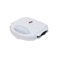 Amazon Basics Waffle, Sandwich Maker and Grill 3-in-1 White, 700W