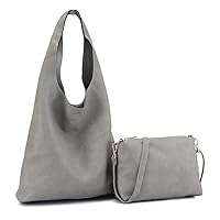 OISLUMU Hobo Handbags for women Crossbody Bags PU Leather Top Handle Shoulder Bags Fashion Tote Bag Large Ladies Purses Set