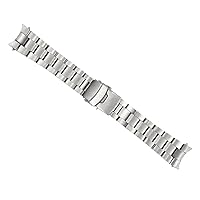 22MM 316L SOLID STAINLESS STEEL WATCH BAND 22MM MADE TO COMPATIBLE WITH SEIKO SKX007/SKX009/
