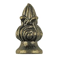 Westinghouse Lighting 7032100 Westinghouse Lighting Tiffany Victorian Finial, Antique Brass,1-3/8 Inches