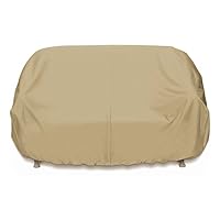 Two Dogs Design 2D-PF98365 Sofa Cover, Oversize, Khaki, With Level 4 UV Protection