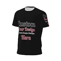 Custom Shirt Your Design Own Shirts Customized Personalized Logo Text Name Photo Image T-Shirt