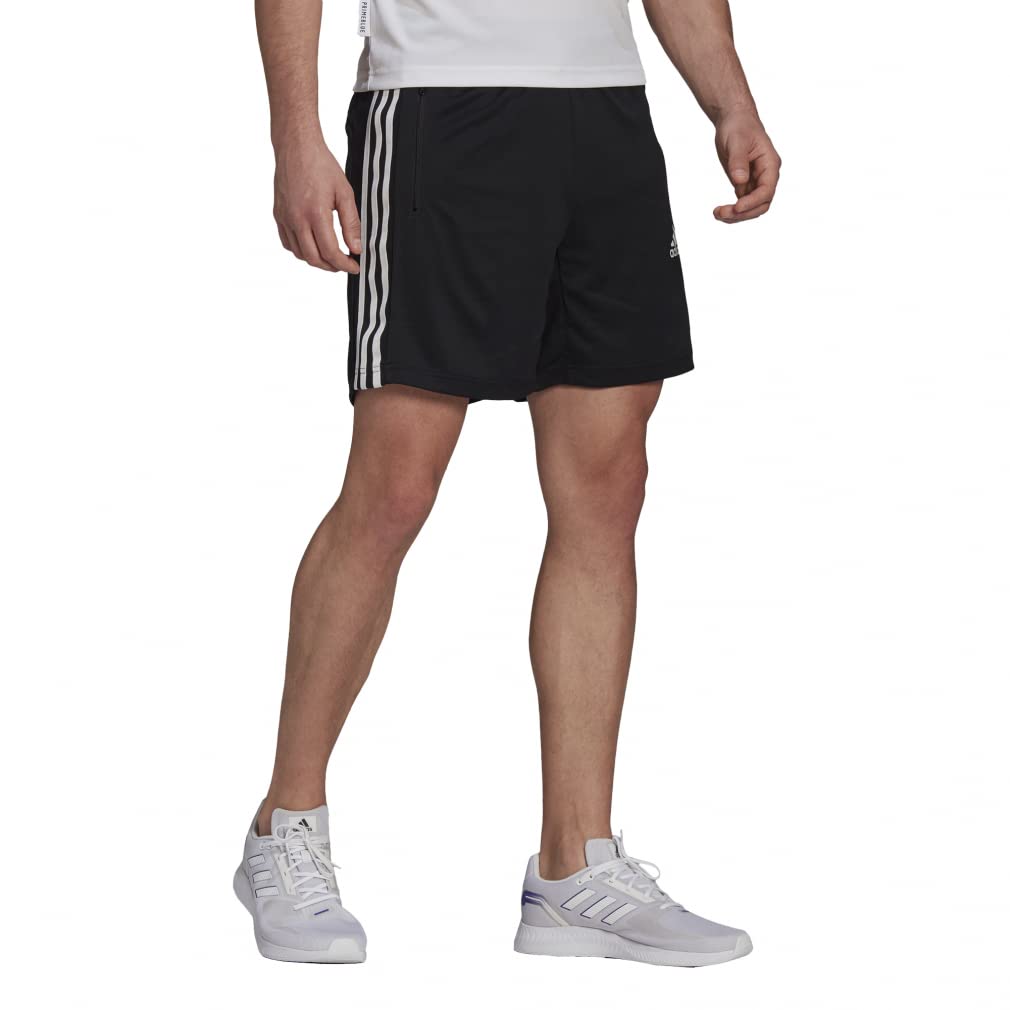 adidas Girls Aeroready 3 Stripes Woven Shorts | Rebel Sport