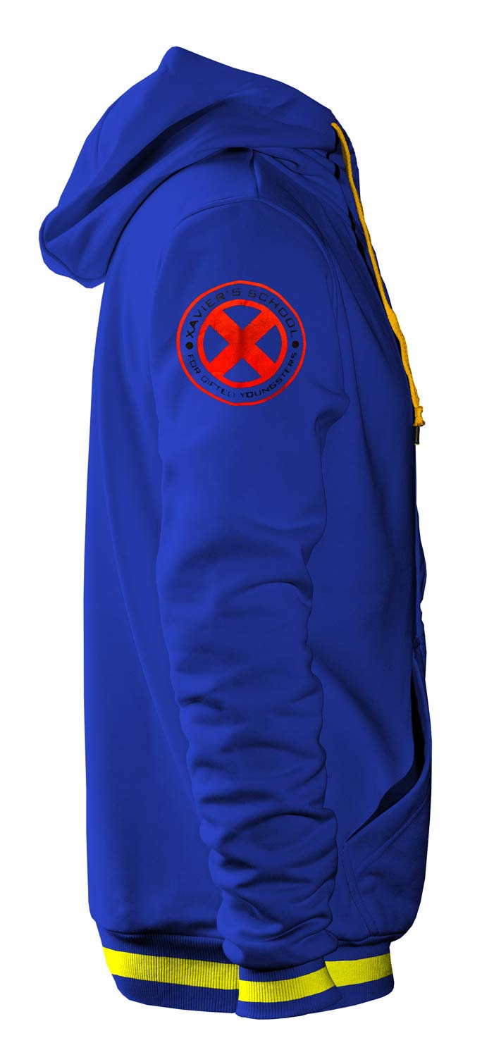 Marvel Comics X-Men XMen 90's Full Zip up hoodie adult unisex Men hooded sweatshirt