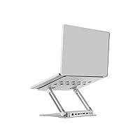 SIIG USB C Laptop Docking Station Stand Adjustable Height and Tilt for Desk, Dual Monitor 4K MST Video Hub, HDMI & DisplayPort PD 85W RJ45 & USB Data, Dell/Surface/HP/Lenovo/Chromebook (CE-MTDK11-S1)