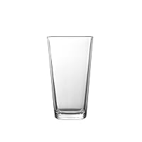 Fortessa Basics Barca Everyday 12 Pack Set Glassware Kitchen and Barware Great for: Beer, Cocktails, Water, Juice, Iced Tea, Soft Drinks., Pint/Mixing Glass, 17 Ounce