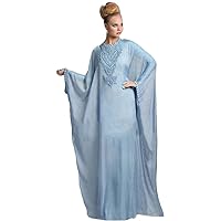 Women's Muslim Evening Dresses and Beaded Crystals Prom Mother Dresses