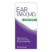 EOSERA Ear Wax MD - Fast-Acting Ear Wax Removal Drops | Breaks Down & Dissolves Wax in Just 1 Treatment | Clinically Proven | Gentle & Safe | 15mL