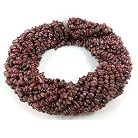 Natural Ruby Smooth Finished Uncut Chips Beads, Ruby Beads, Full 34