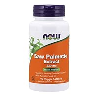 NOW Supplements, Saw Palmetto Extract 320 mg with Pumpkin Seed Oil, Men's Health*, 90 Veg Softgels