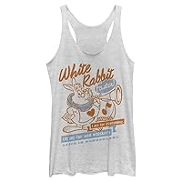 Disney Alice in Wonderland White Rabbit Women's Racerback Tank Top