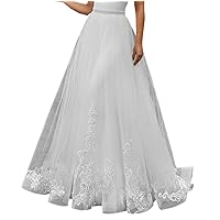 Women's 2 In 1 Wedding Jumpsuit With Detachable Skirt Bridal Dresses