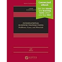 International Business Transactions: Problems, Cases, and Materials [Connected Ebook] (Aspen Casebook) International Business Transactions: Problems, Cases, and Materials [Connected Ebook] (Aspen Casebook) Hardcover Kindle