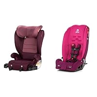 Diono Monterey 2XT Latch 2 in 1 High Back Booster Car Seat with Expandable Height & Width & Radian 3R, 3-in-1 Convertible Car Seat, Rear Facing & Forward Facing, 10 Years 1 Car Seat
