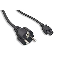 ZADA41SA-06 European Notebook Cord Plug to IEC320 C5 6' 18 AWG 250V Power Cable