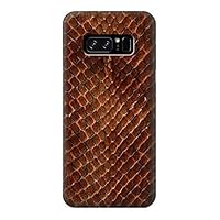 R0555 Snake Skin Graphic Printed Case Cover for Note 8 Samsung Galaxy Note8
