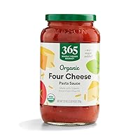 Organic 4 Cheese Pasta Sauce, 25 Ounce