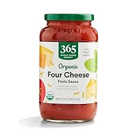 365 by Whole Foods Market, Organic 4 Cheese Pasta Sauce, 25 Ounce