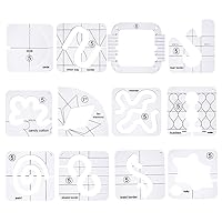 Sewing Tool, Sewing Supplies, Special Shaped Acrylic Sewing Ruler Sample for DIY Sewing Patchwork Ruler