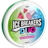 ICE BREAKERS DUO Watermelon Flavored Mints (Pack of 4)