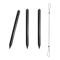 Replacement Stylus Drawing Pen for LCD Writing Tablets with Elastic Lanyard Stylus Pen for Kids Drawing Tablet Compatible with Boogie Board Pen for LCD Drawing Pad for Kids 4.8
