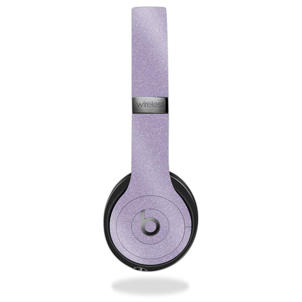 MightySkins Glossy Glitter Skin for Beats Solo 3 Wireless - Lavender | Protective, Durable High-Gloss Glitter Finish | Easy to Apply, Remove, and Change Styles | Made in The USA