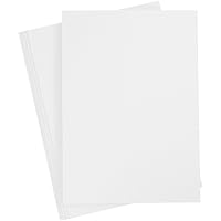 White A4 Card, A4 210x297 mm, 210-220 g, White, 10sheets
