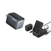 Anker MagGo Wireless Charging Station with Anker Prime 67W USB C Charger