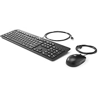 HP Slim USB Keyboard and Mouse Brazilian Portuguese