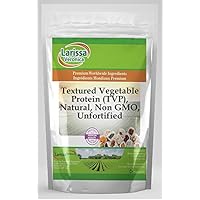 Textured Vegetable Protein (TVP), Natural, Non GMO, Unfortified (16 oz, ZIN: 525001) - 2 Pack