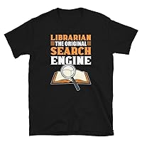 Librarian The Original Search Engine - Book Lover Library T-Shirt