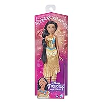 Royal Shimmer Pocahontas Doll, Fashion Doll with Skirt and Accessories, Toy for Kids Ages 3 and Up