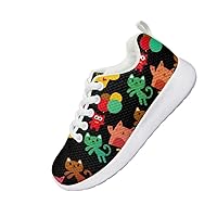 Children Casual Shoes Boys and Girls Cute Cat Design Shoes EVA Sole Soft and Comfortable Casual Sports Shoes Outdoor Sports