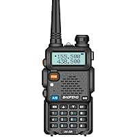 BAOFENG UV-5R Radio Handheld Dual Band Long Range Portable VHF/UHF 5W Walkie Talkie