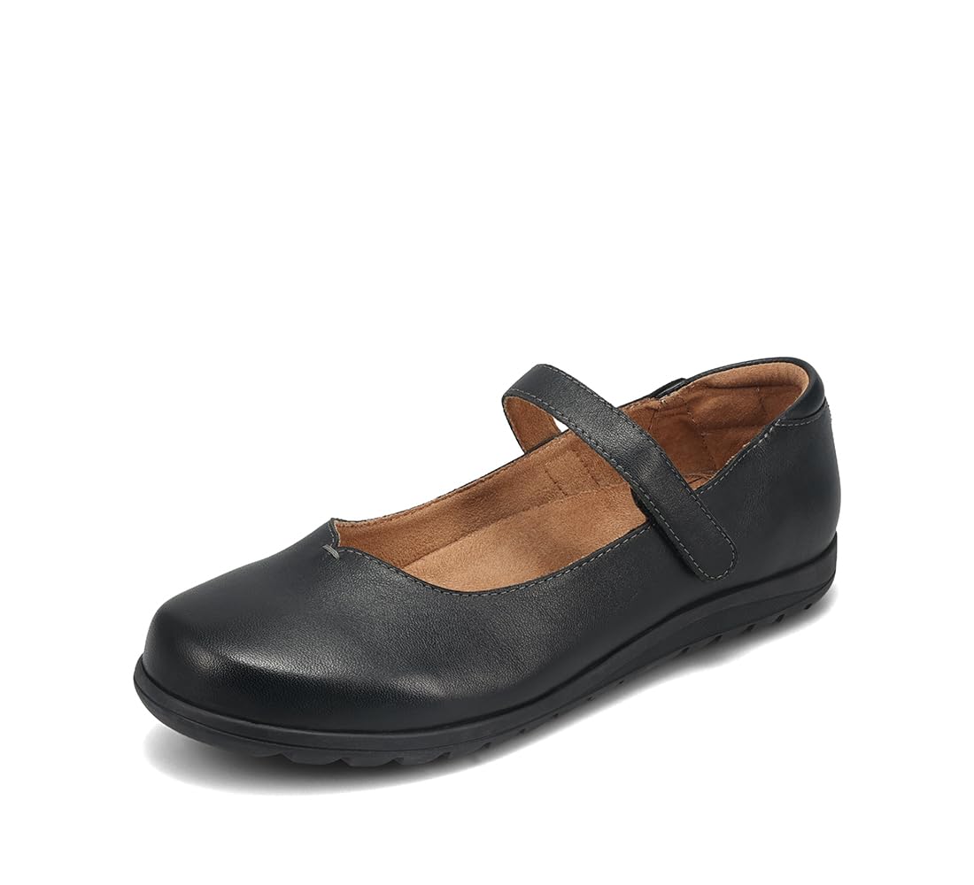 Taos Chorus Women's Shoes- Stylish Leather Mary Janes with Adjustable Straps, Removable Footbed, Arch Support, Metatarsal Support and Premium Cushioning for All Day Comfort