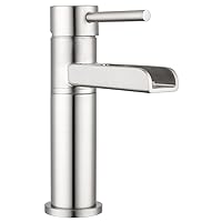 Pacific Bay Lakewood Waterfall Bathroom Faucet (Brushed Satin Nickel)