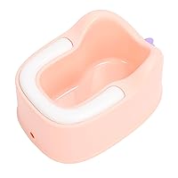 FTVOGUE Kid Butt Wash Basin Deepened Sink Multipurpose Baby Butt Washing Seat with PVC Soft Cushion for Baby and Toddler (Pink)