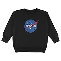 Old Glory NASA Logo Toddler Sweatshirt Black 2T