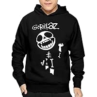 Grillaz Bones Hooded Hoodie Sweatshirt Black