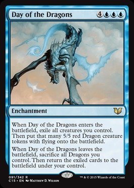 Magic The Gathering - Day of The Dragons (091/342) - Commander 2015