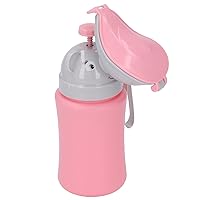 Portable Potty Emergency Urinal Toilet for Travel and Camping Child Kid Toddler Pee Training Cup (Pink for Girl)