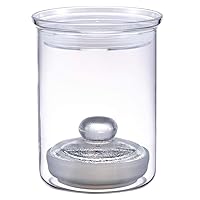HARIO TGS-800-T Pickled Glass Slim Capacity 28.7 fl oz (800 ml), Transparent