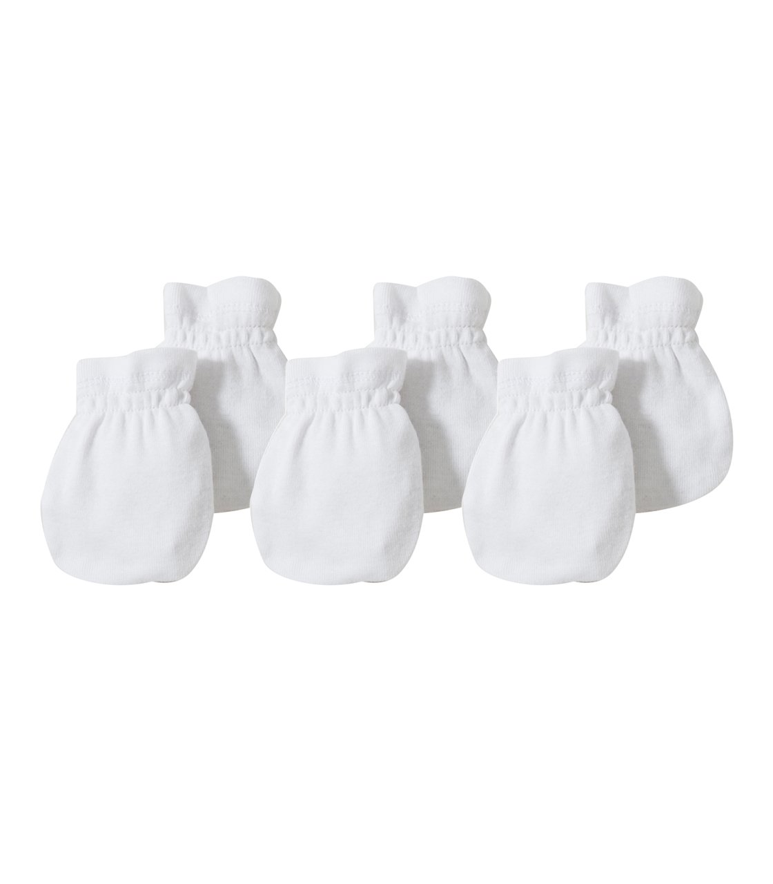 Burt's Bees Baby Unisex Baby Mittens, No-scratch Mitts, 100% Organic Cotton, Set of 3 Gloves