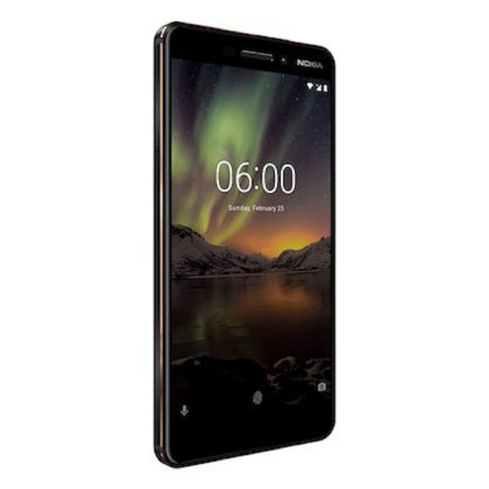 Nokia 6.1 (2018) - Android 9.0 Pie - 32 GB - Dual SIM Unlocked Smartphone (AT&T/T-Mobile/MetroPCS/Cricket/H2O) - 5.5