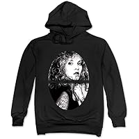 165 Men Women Fashions with Ppular logo on chest Hooded Sweatshirt