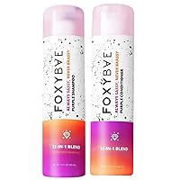 FoxyBae Always Sassy Never Brassy Purple Shampoo & Conditioner | 12 in 1 Blend with Biotin & Argan Oil | Sulfate & Paraben- Free 10 fl.oz