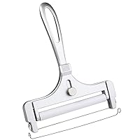 Stainless Steel Wire Cheese Slicer, Adjustable Thickness Cheese Cutter for Soft, Semi-Hard Cheeses Kitchen Cooking Tool