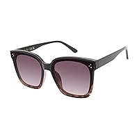 Jessica Simpson Women's J6128 Retro Square Sunglasses with Uv400 Protection. Glam Gifts for Her, 62 Mm
