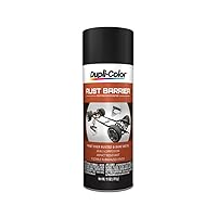 Dupli-Color ERBA10000 Professional Rust Barrier Rust Preventive Coating – Flat Black Spray Paint - 11 oz. Aerosol Can
