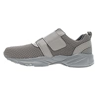 Propet Mens Stability X Strap Walking Walking Sneakers Shoes - Grey